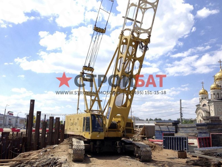 Гусеничный кран дэк-401