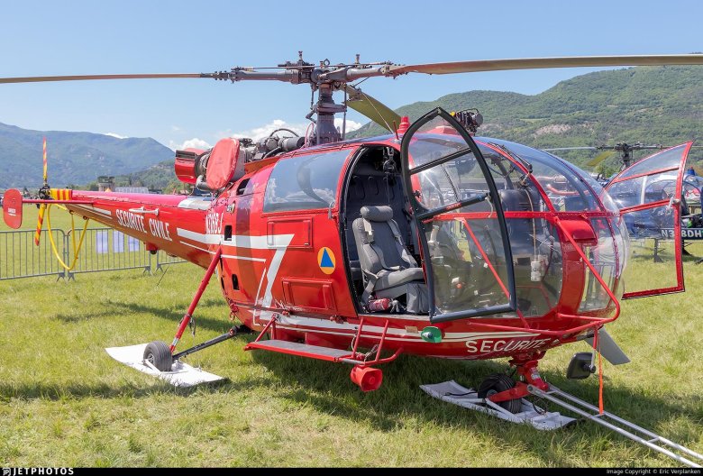 Вертолет sa-316b alouette iii