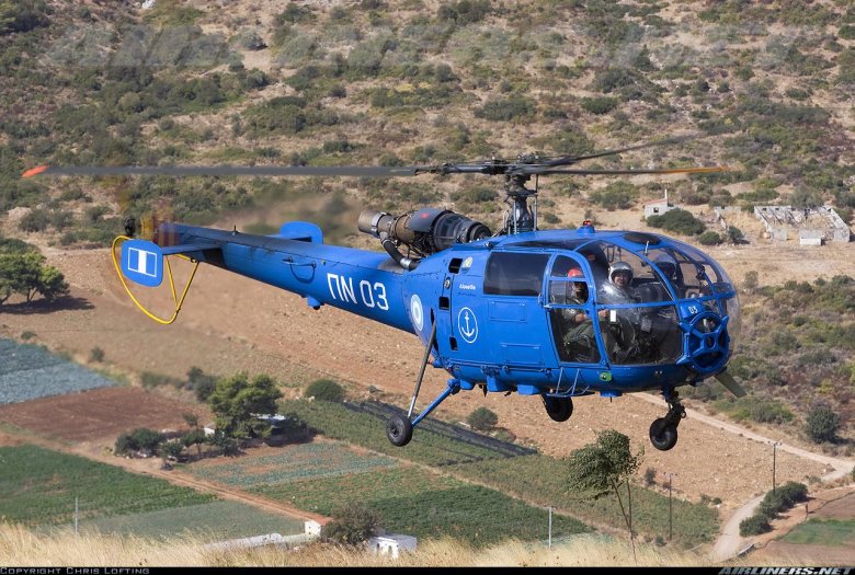 Alouette 3 вертолет