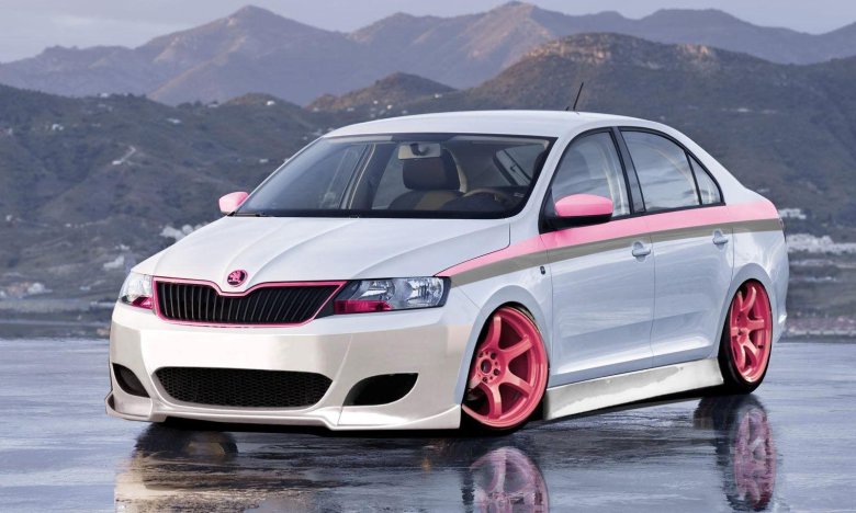 Skoda rapid тюнингованная