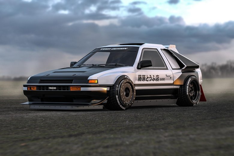 Toyota ae86 хачироку