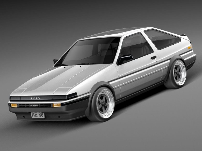 Toyota ae 86 trueno initial d