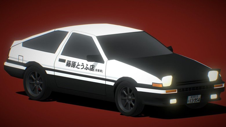 Toyota ae 86 trueno initial d