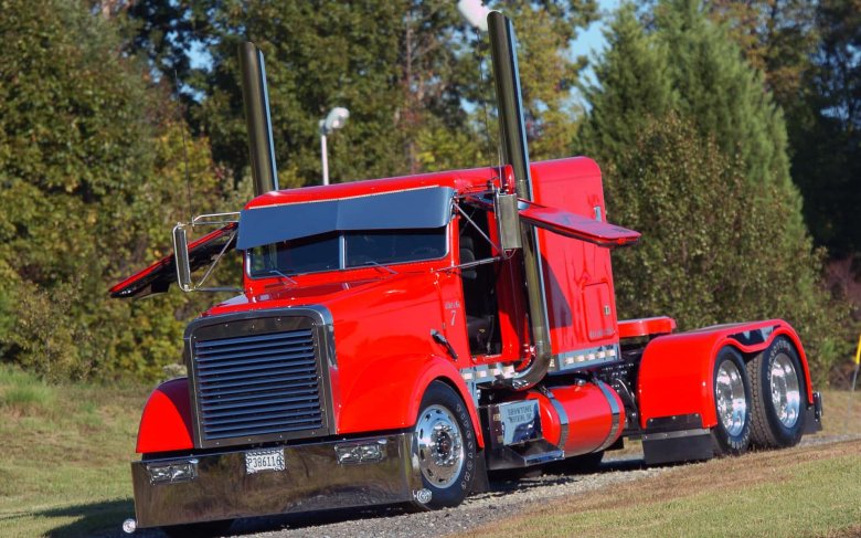 Американский грузовик peterbilt