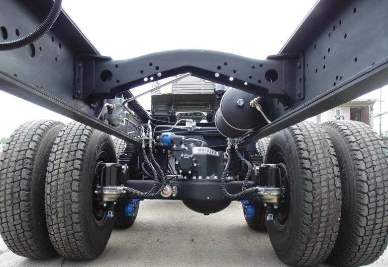 Пневмоподвеска камаз 65117 задняя