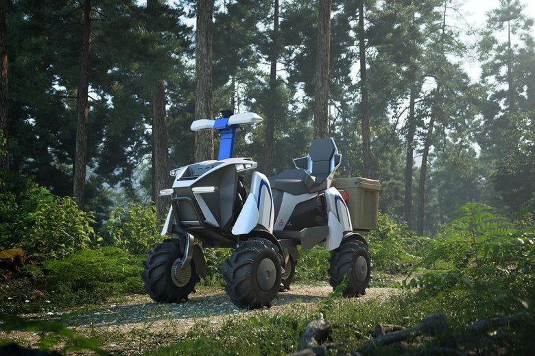 Тесла квадроцикл