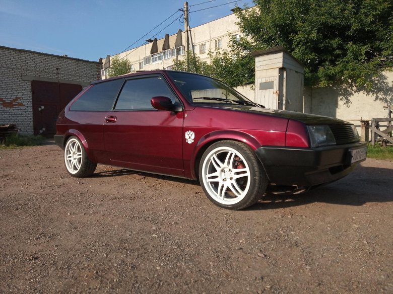 Ваз 2108 темно красная