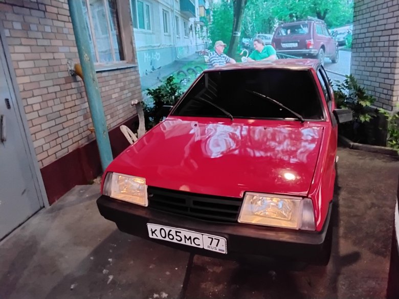 Ваз 21099 красная