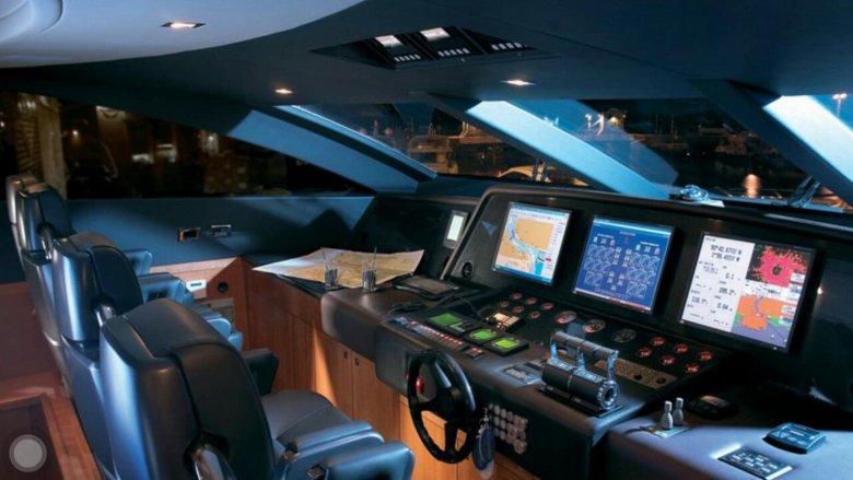 Кокпит яхты