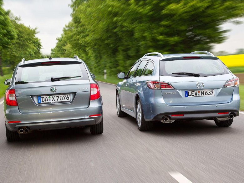 Мазда 6 универсал 2 поколение