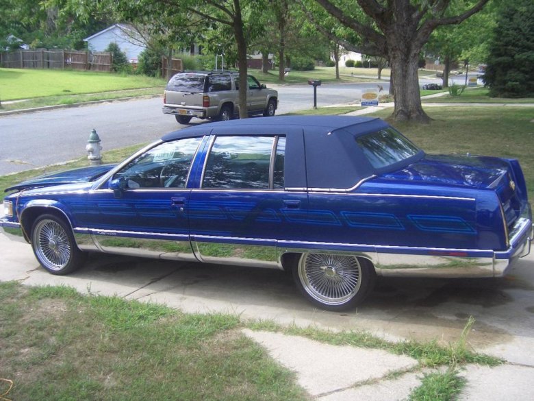 Cadillac fleetwood lowrider