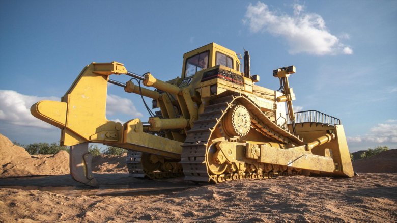 Бульдозер caterpillar d9r