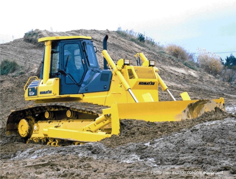 Бульдозер komatsu d65ex-16