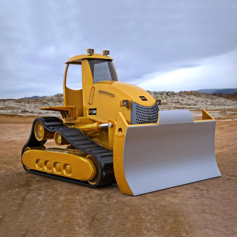 Бульдозер caterpillar d3