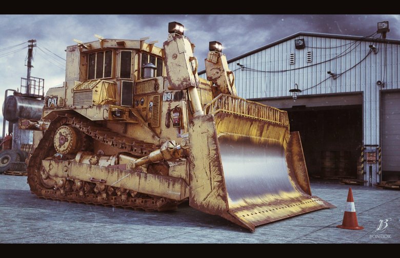 Бульдозер катерпиллер д-9р