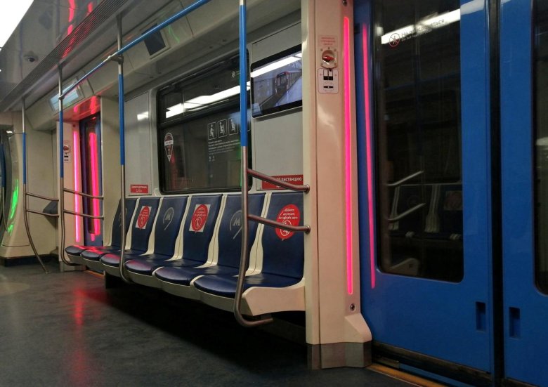 Москва вагон метро
