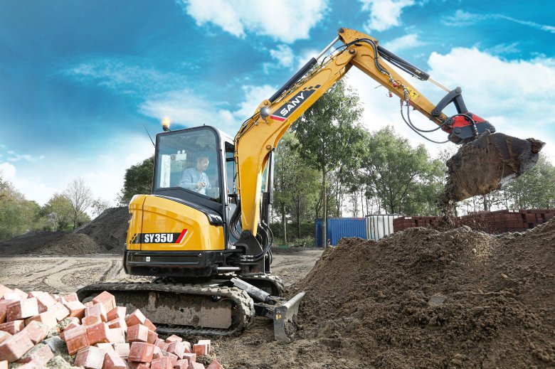 Экскаватор sany sy35u