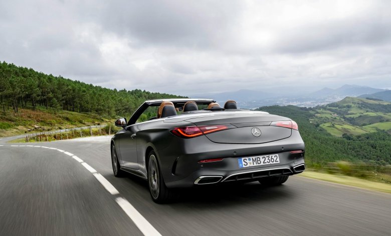 Кабриолет мерседес