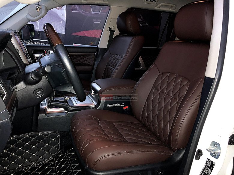 Toyota land cruiser 200 перетяжка салона