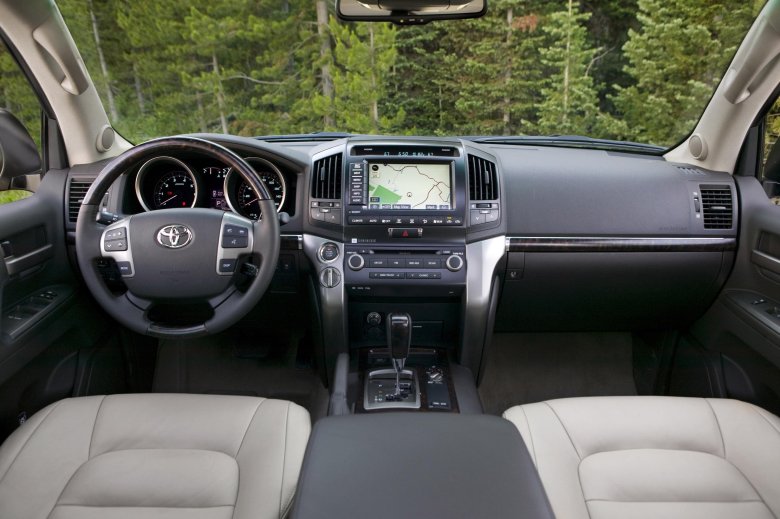 Тойота лэнд крузер 200 салон