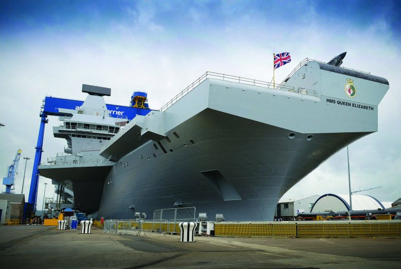 Флагман британского королевского флота hms queen elizabeth