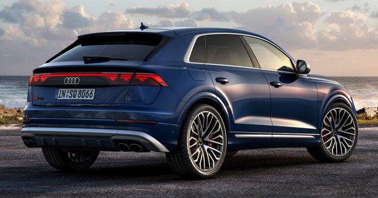 Ауди ку8 2023 рестайлинг