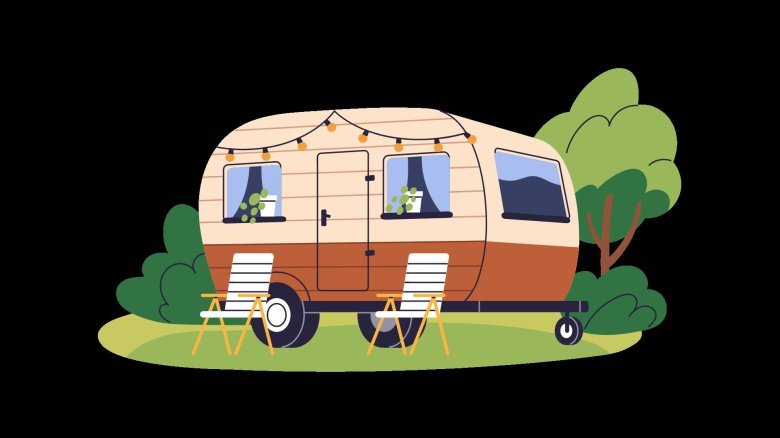 Дом на колесах рисунок