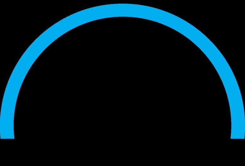 Дуга на прозрачном фоне