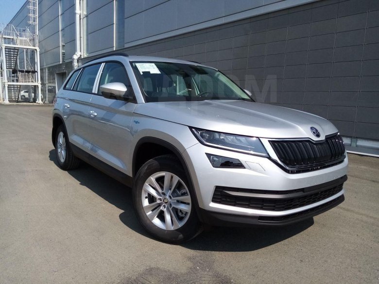 Шкода кодиак серебристый