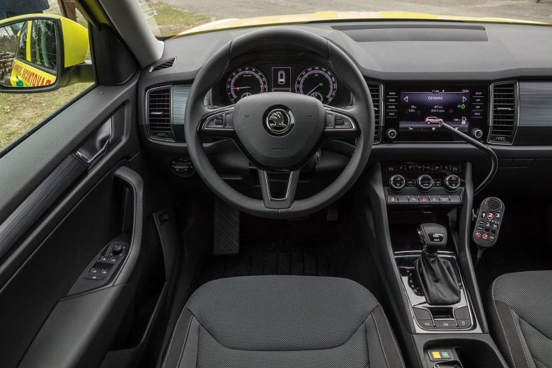 Skoda kodiaq 2023 салон