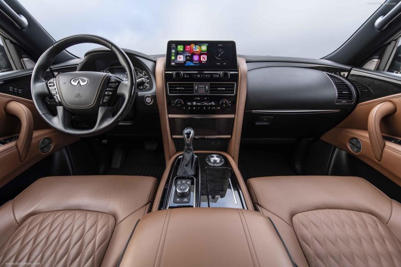 Инфинити qx 80 2024 салон
