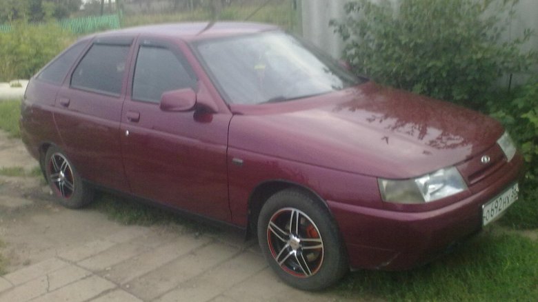 Лада 2112 вишневая