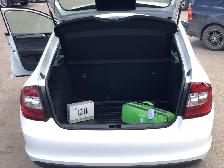 Багажник skoda rapid