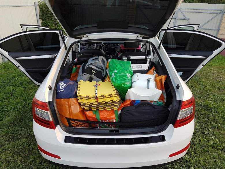 Skoda octavia a7 багажник