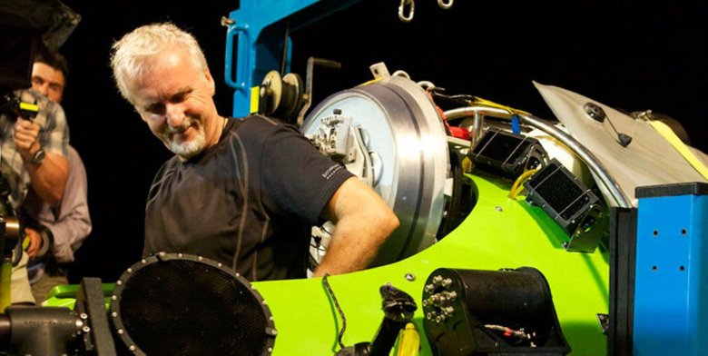 Джеймс кэмерон на батискафе в марианской впадине