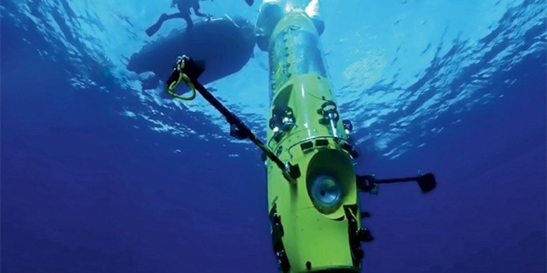 Deepsea challenger батискаф
