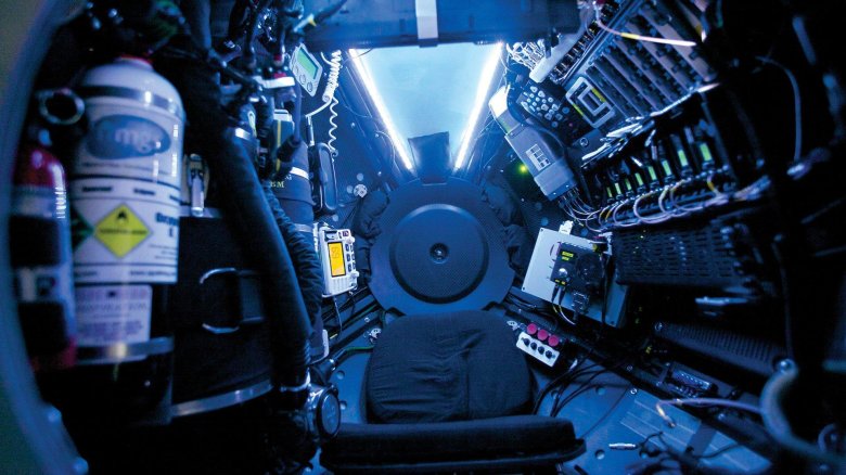 Космический корабль внутри