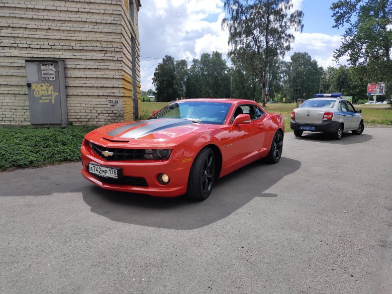 Машина chevrolet camaro