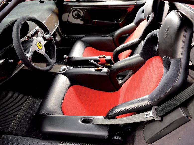 Ferrari f50 interior