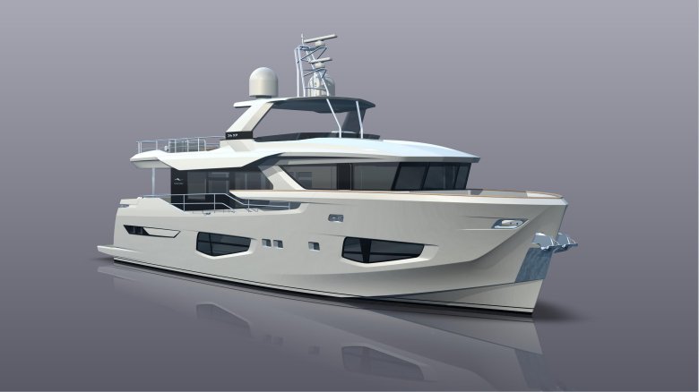 Bering 75 explorer yacht