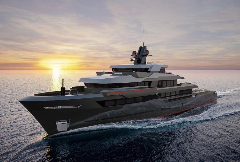 Шикарная яхта