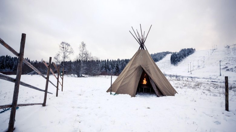 Вигвам саамов