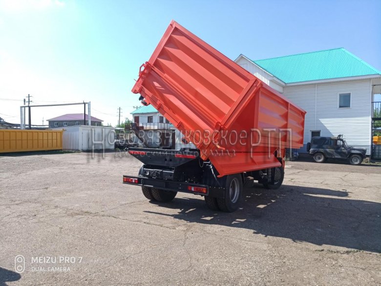Прицеп самосвальный сзап 8551м4