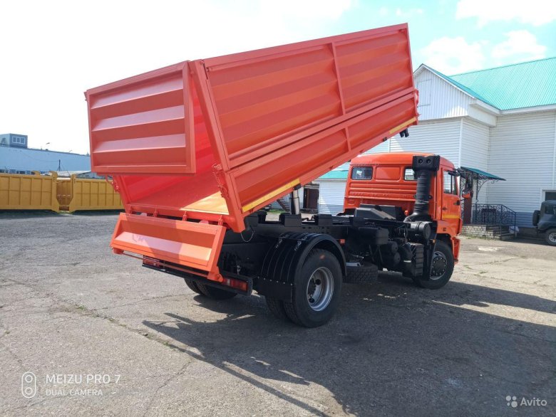 Самосвал зерновоз камаз 43253