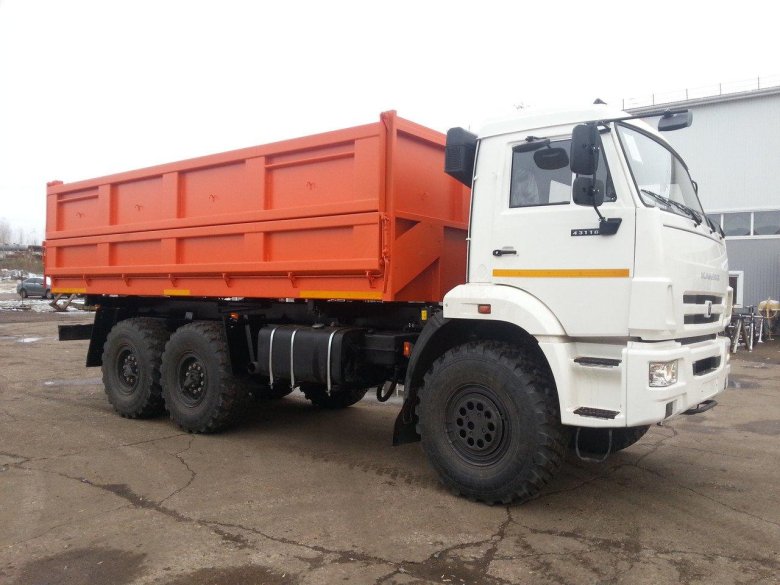 Камаз 43118 самосвал сельхозник