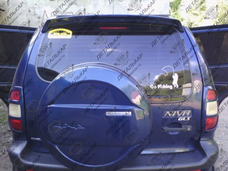 Спойлер задний lsd шевроле нива 2123