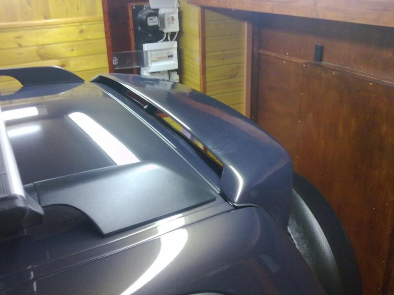 Спойлер нива шевроле