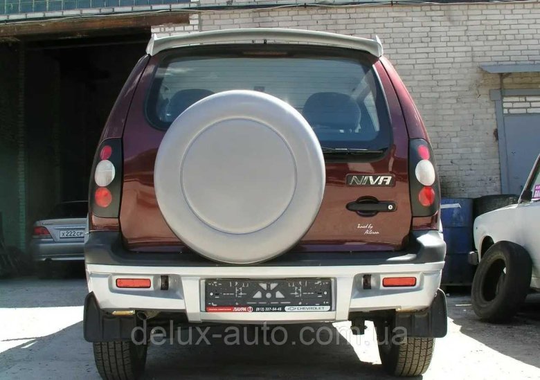 Бампер задний нива шевроле 2002