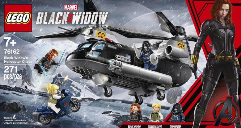 Lego black widow 76162