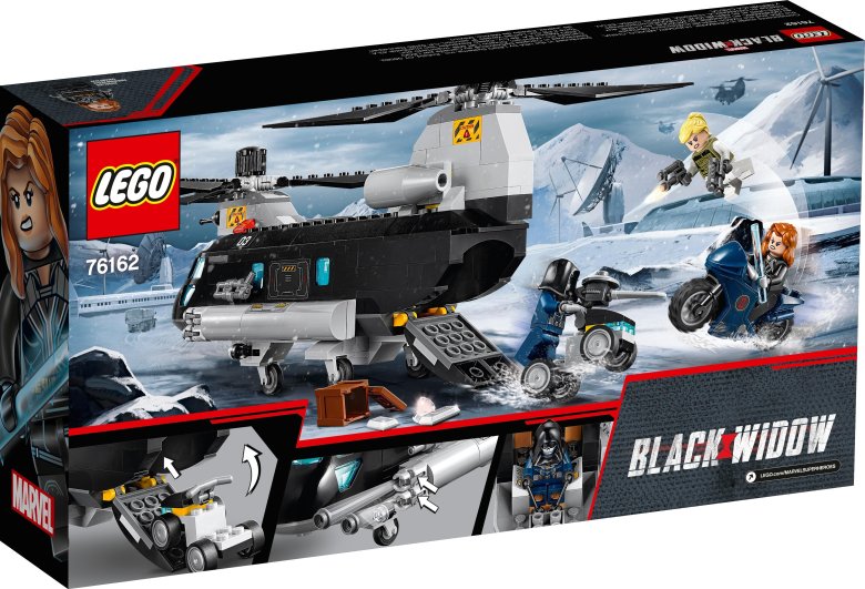 Lego black widow 76162